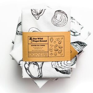 Oyster Tea Towel